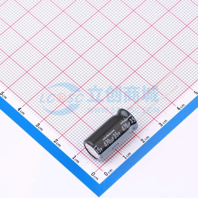 470uF ±20% 35V 【引线】实物图