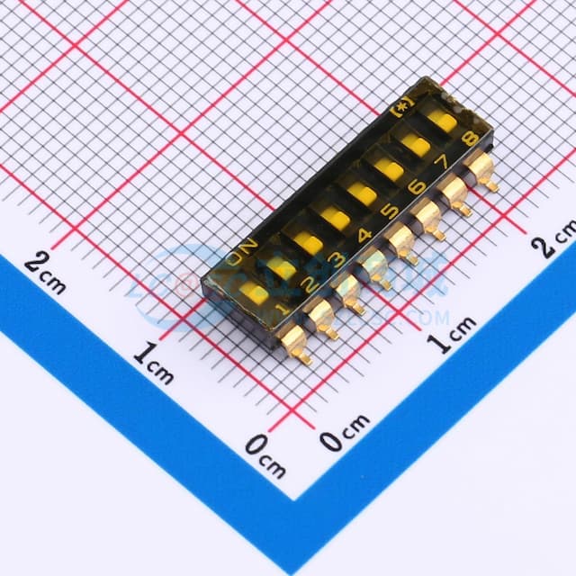低拨键开关（贴膜）实物图