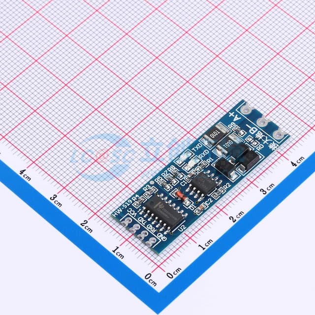 TDSEMIC TTL转RS485模块实物图