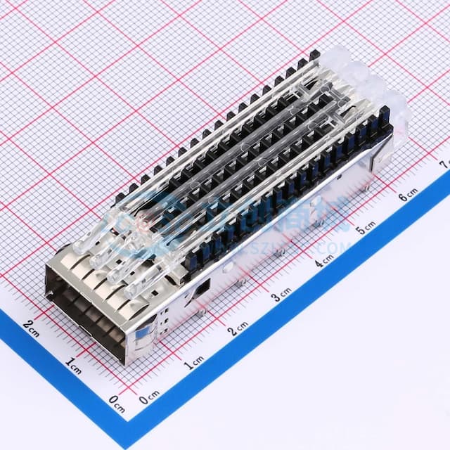 QSFP28 2170703 1X1YDS实物图