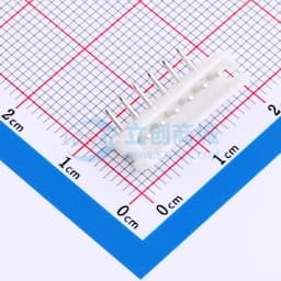 白色 1x6P 间距:2.5mm 弯插【插件】缩略图