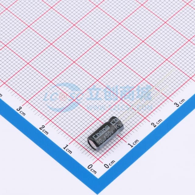 10uF ±20% 50V 【引线】实物图