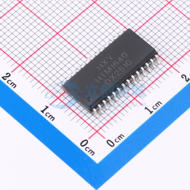 LED驱动控制专用电路实物图
