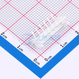 白色 1x6P 间距:2.5mm 弯插【插件】缩略图