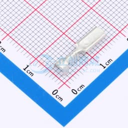 快速断开插座，适用24 - 20 AWG、.2 - .51 mm²电线，2.8 mm插片宽度，直型，黄铜，未电镀，袋包装，F型压接缩略图