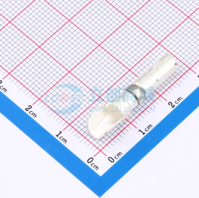 插孔触点，镀银，600 VAC，600 VDC，8 号接触件尺寸，10 - 8 AWG 线规，5 - 8 mm² 线规，压接，铜，电源实物图