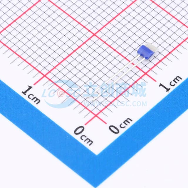 Pt1000薄膜电阻温度探测器（RTD）元件实物图