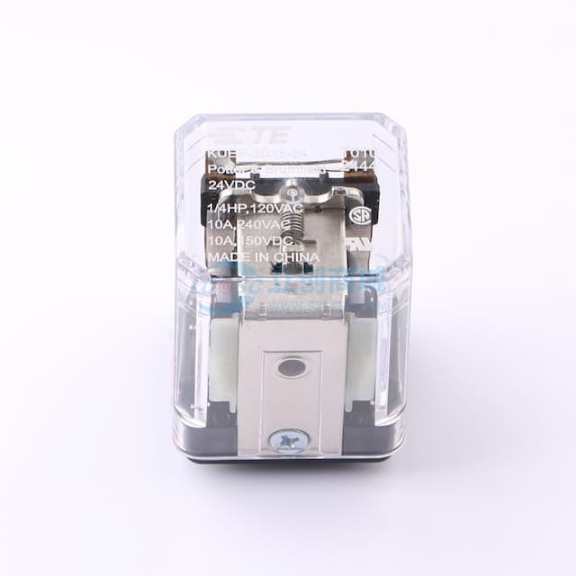 无锁存 24V 10A 一组常开:1A(单刀单掷-常开)实物图