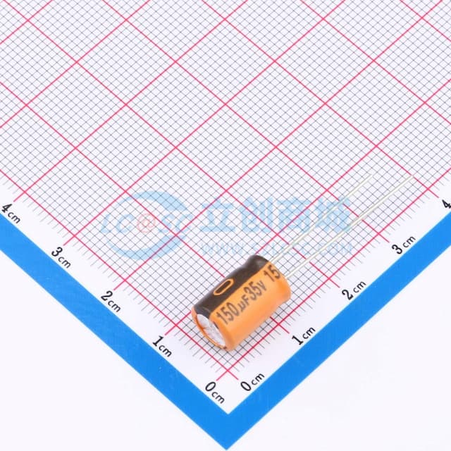 150uF ±20% 35V 【插件】实物图