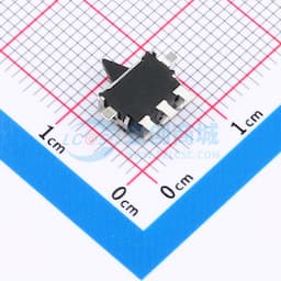 车用旋转开关 左右复位 卧式贴片黑色缩略图