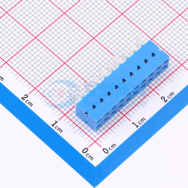 间距:2.54mm 直插实物图