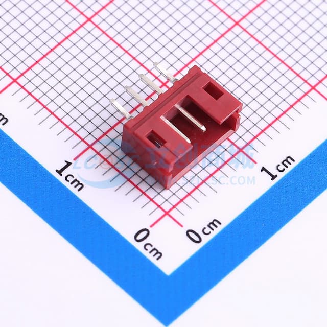 1x4P 间距:2mm 直插 系列:PH 【插件】实物图