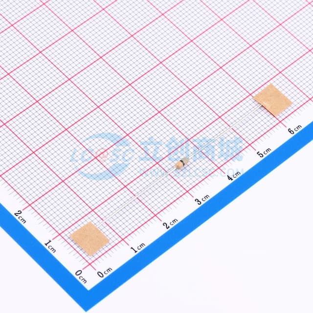 碳膜电阻 0Ω 166.667mW实物图