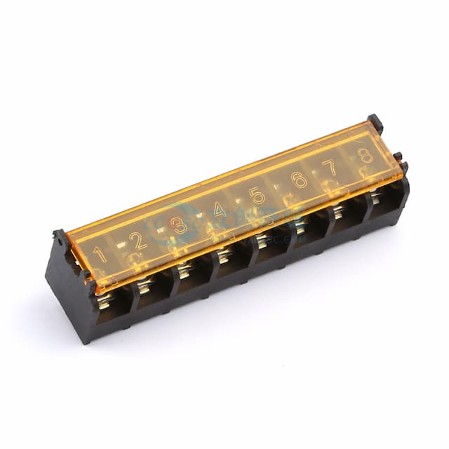 9.5mm 1x8P 直针 排数:1 每排P数:8实物图