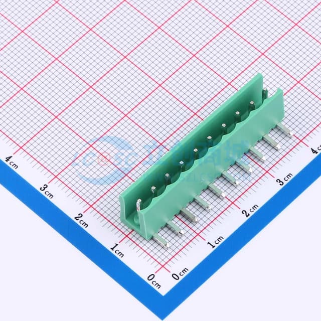 1x10P 3.96mm 排数:1 每排P数:10实物图