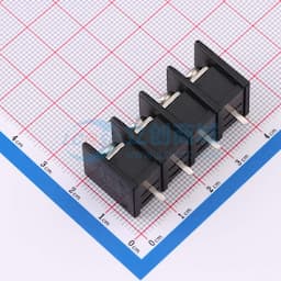 9.5mm 1x4P 每排P数:4 排数:1 直针 中脚缩略图