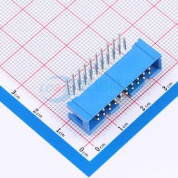 2x10P 间距:2.54mm 弯插缩略图