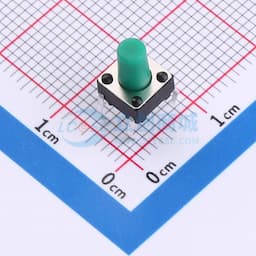 6*6*9.2绿柄直插轻触开关280gf缩略图