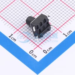 6*6*8贴片编带轻触开关180gf黑色缩略图