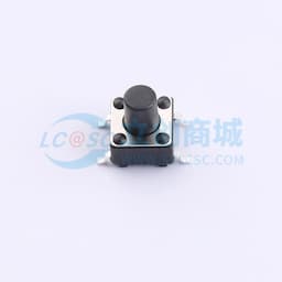 6*6*7.5贴片编带轻触开关280gf黑色缩略图