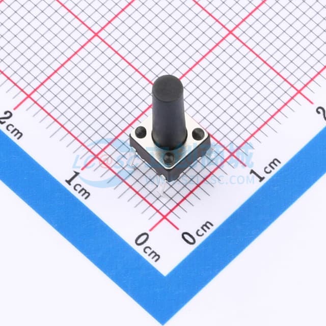 6*6*14直插轻触开关250gf实物图