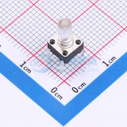 6*6*11.5透明柄直插轻触开关280gf缩略图