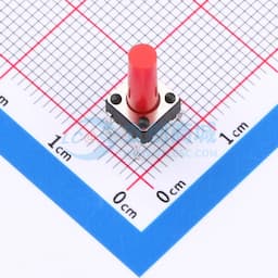 6*6*13.5红柄直插轻触开关280gf缩略图