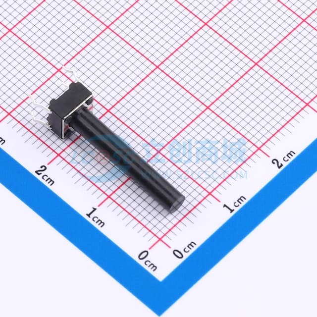 6*6*23直插轻触开关280gf实物图