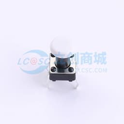 6*6*10.5φ6×1白帽轻触开关280gf缩略图