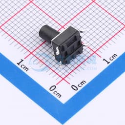 6*6*9.5贴片编带轻触开关280gf黑色缩略图