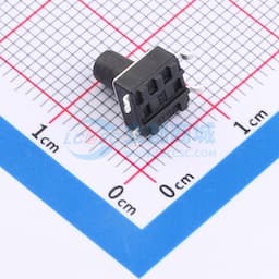 6*6*8.5贴片编带轻触开关280gf黑色缩略图