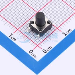 6*6*8贴片编带轻触开关280gf黑色缩略图