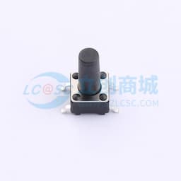 6*6*11.5贴片编带轻触开关280gf黑色缩略图