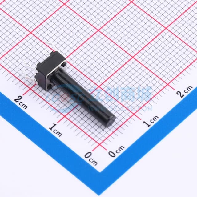 6*6*19直插轻触开关280gf实物图