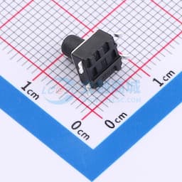 6*6*8贴片编带轻触开关280gf黑色缩略图