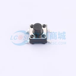 6*6*6.5贴片编带轻触开关180gf黑色缩略图