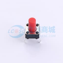 6*6*9.5红柄直插轻触开关280gf缩略图