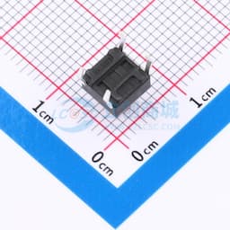 6*6*7.3红柄直插轻触开关280gf缩略图