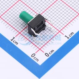 6*6*9.2绿柄直插轻触开关280gf缩略图