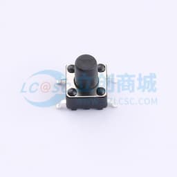 6*6*8贴片编带轻触开关180gf黑色缩略图