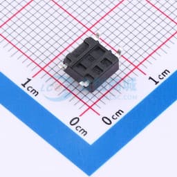6*6*4.5贴片编带轻触开关180gf黑色缩略图