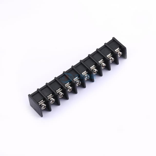 9.5mm 1x10P 每排P数:10 排数:1 直针 中脚实物图