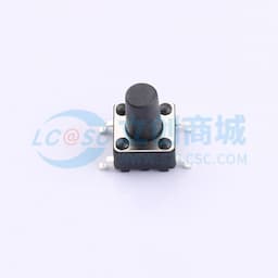 6*6*8.5贴片编带轻触开关280gf黑色缩略图
