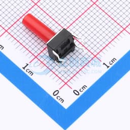 6*6*13.5红柄直插轻触开关280gf缩略图