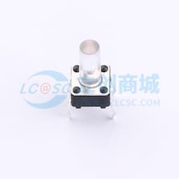 6*6*11.5透明柄直插轻触开关280gf缩略图