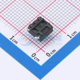6*6*5.5贴片编带轻触开关280gf黑色缩略图