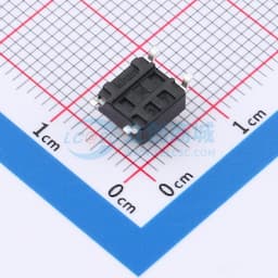 6*6*5贴片编带轻触开关180gf黑色缩略图