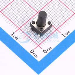 6*6*10贴片编带轻触开关280gf黑色缩略图