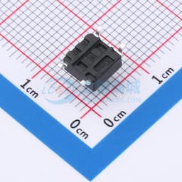 6*6*6贴片编带轻触开关280gf黑色缩略图