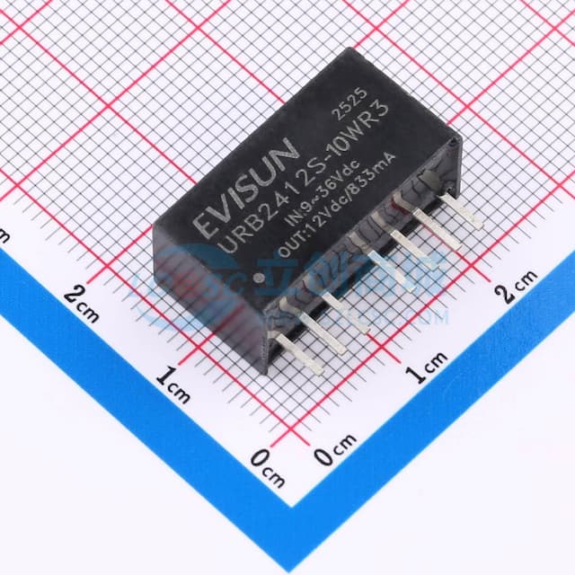 10W宽电压输入，隔离稳压单路输出实物图